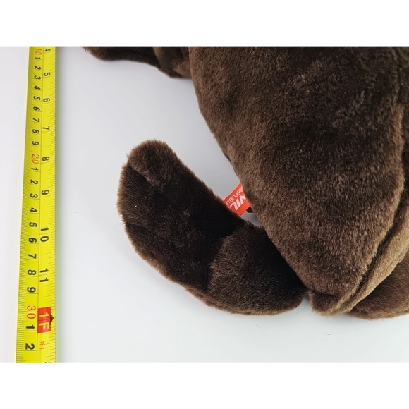 Wild Republic RETIRED Plush Brown Seal Realistic Stuffed Animal Zoo Ocean 14 in - Picture 11 of 12